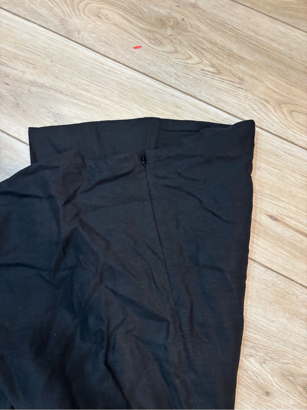 Eileen Fisher Black Lyocell & Linen Jumpsuit Large L Mint - Picture 6 of 12